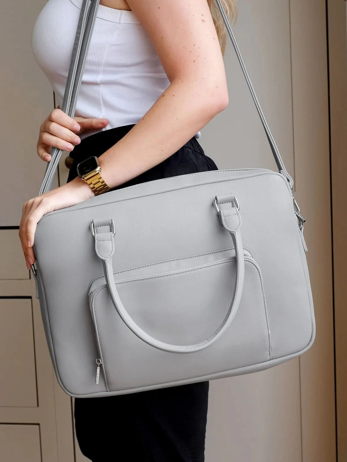 Stackers Laptoptas Grijs - Mystackers