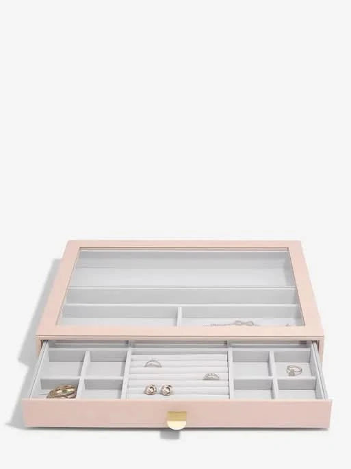 Stackers XL Ringen & Armbandenlade Display Roze - Mystackers