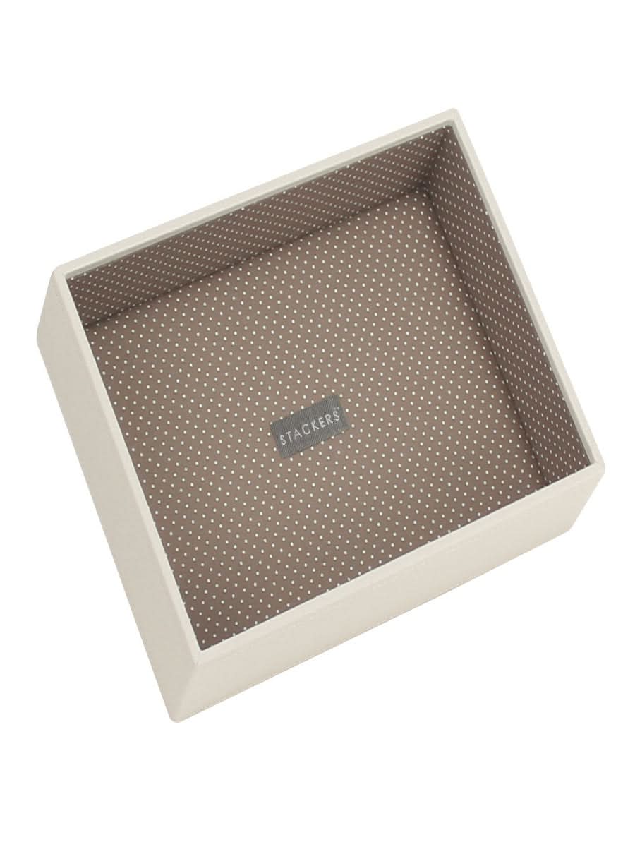 Stackers Horloge & Accessoirelaag voor Klassieke Juwelendoos Mokka - Mystackers