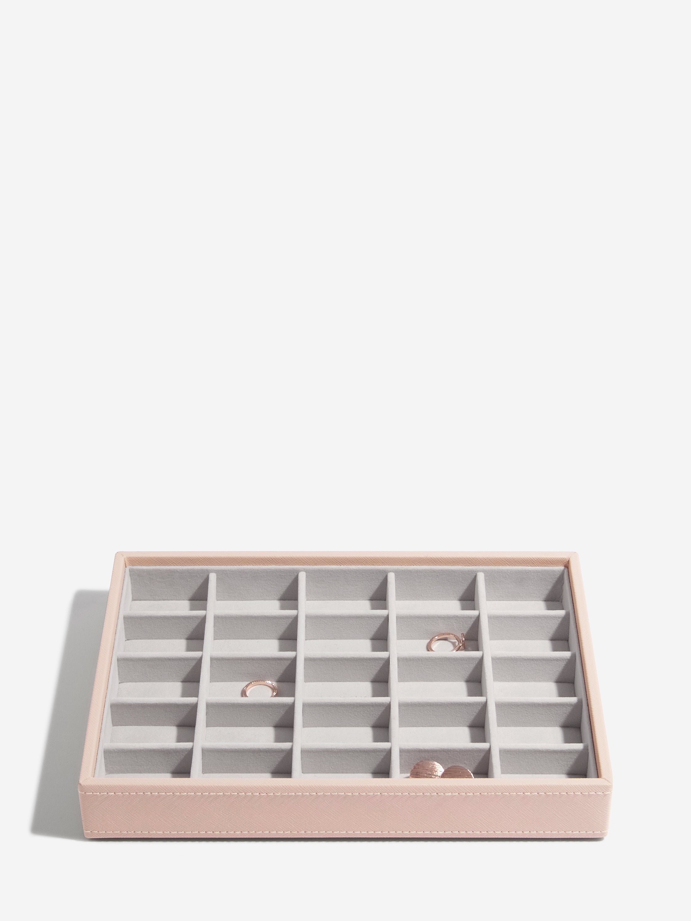 Stackers petit compartiment pour boîte à bijoux classique rose