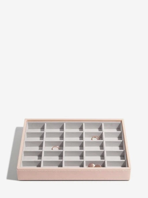 Stackers Classic Boîte à Bijoux Lot de 3 Rose
