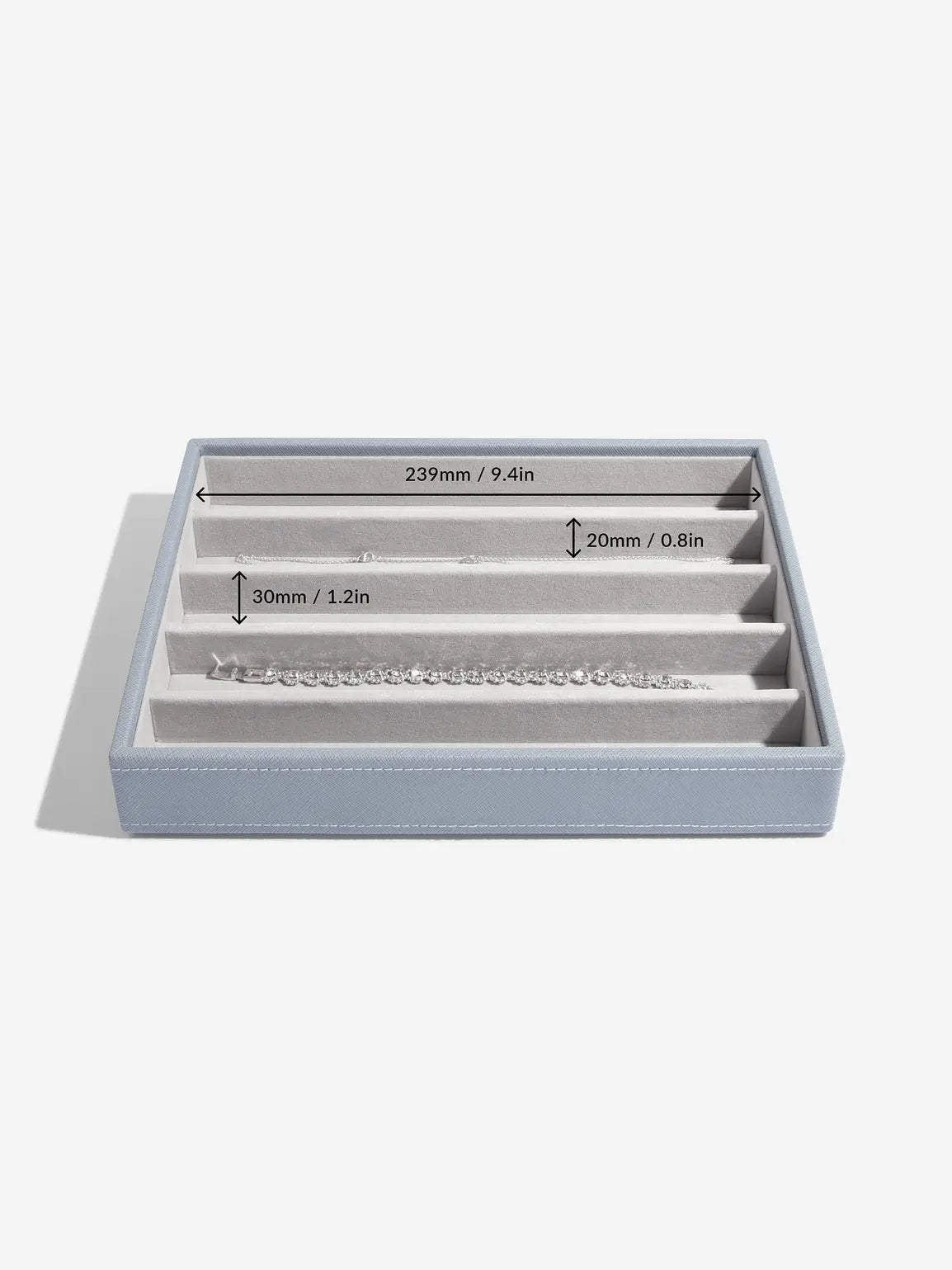 Stackers Necklace Layer for Classic Jewellery Box Blue