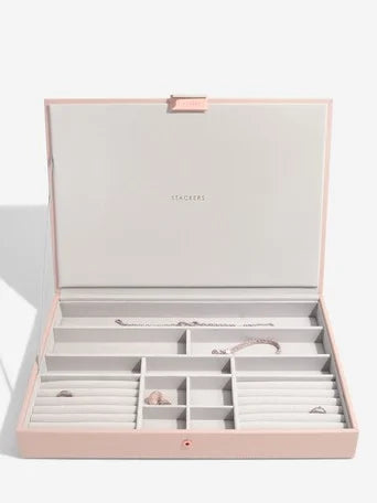 Stackers XL Coffret à bijoux lot de 3 Rose