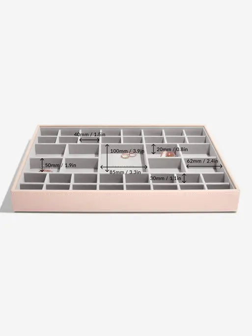 Stackers XL Coffret à bijoux lot de 3 Rose