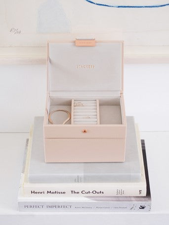 Stackers Mini Jewellery Box Set of 2 Pink
