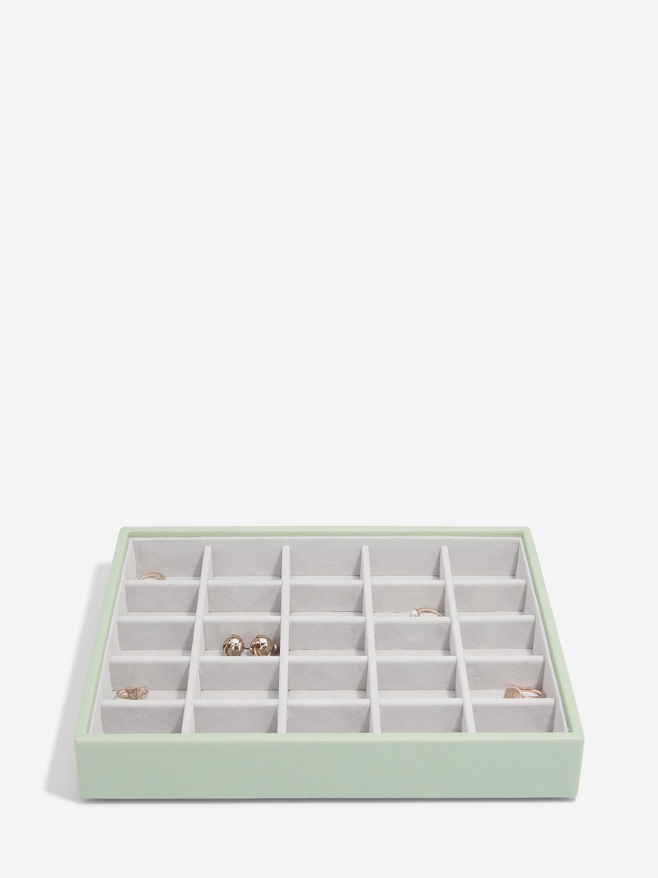 Stackers petit Compartiment pour boîte à bijoux classique Vert sauge