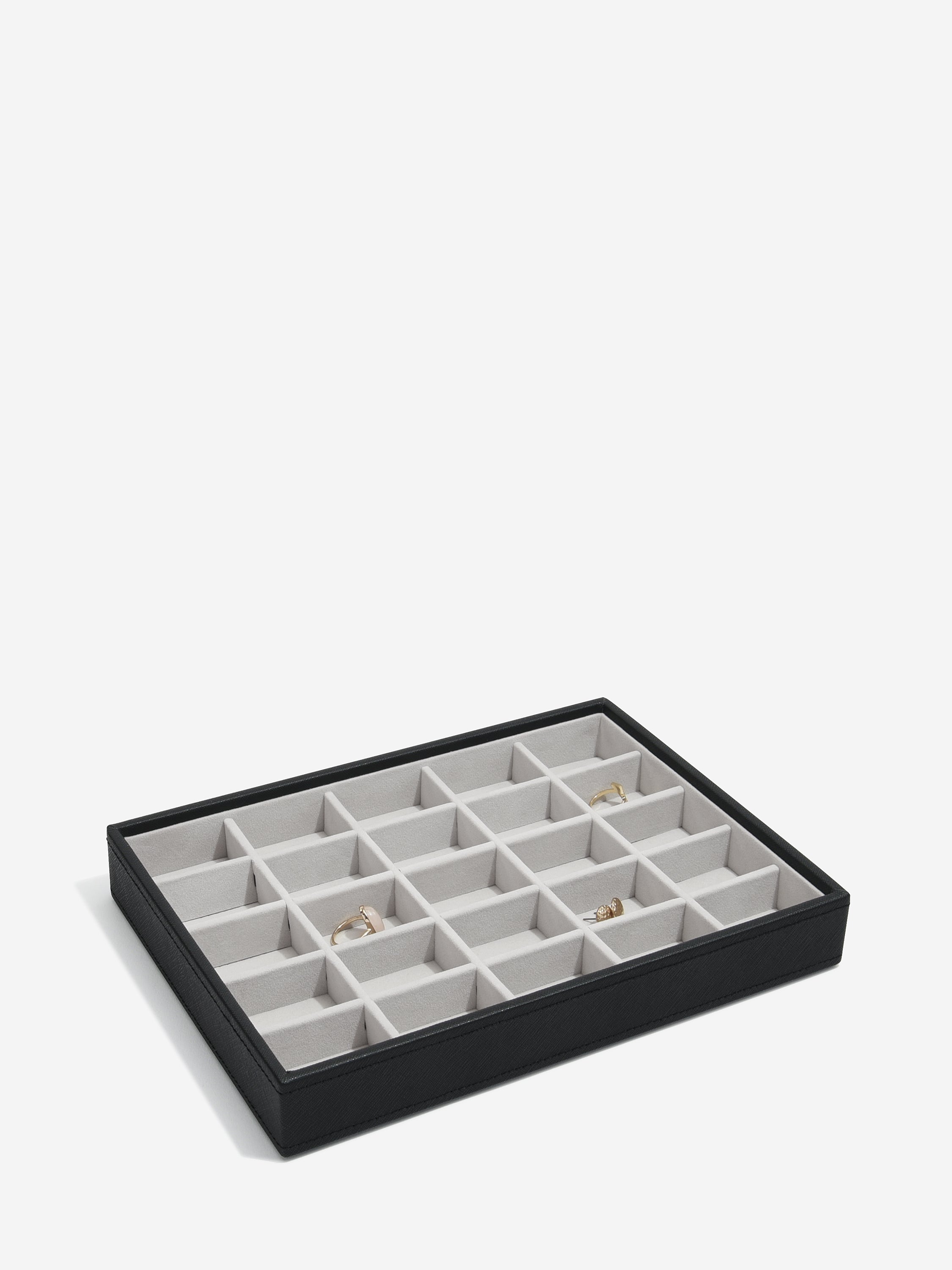 Stackers kleine Sieradenlaag voor Klassieke Juwelendoos Zwart
