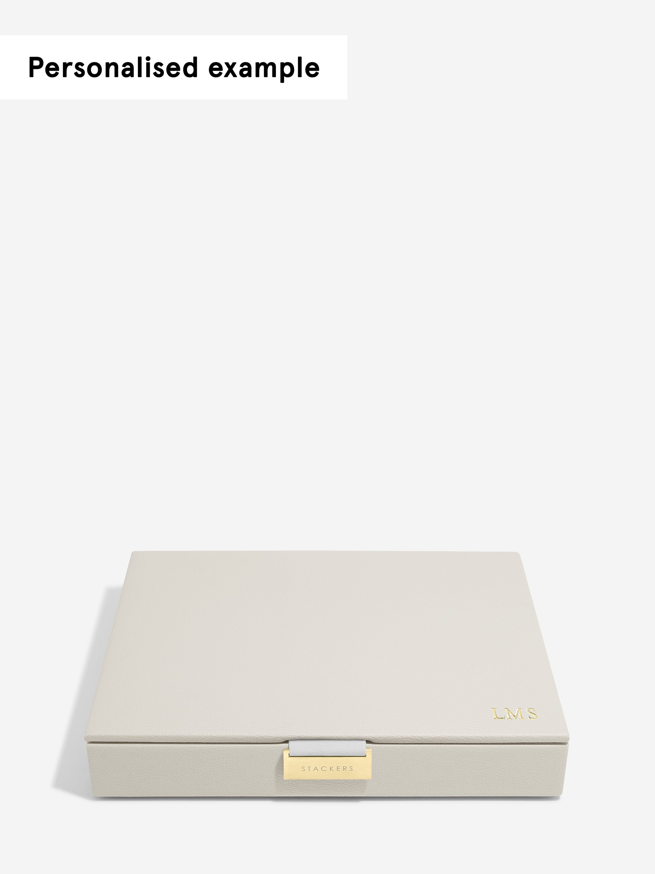 Stackers Couvercle à breloques pour boîte à bijoux classique Avoine