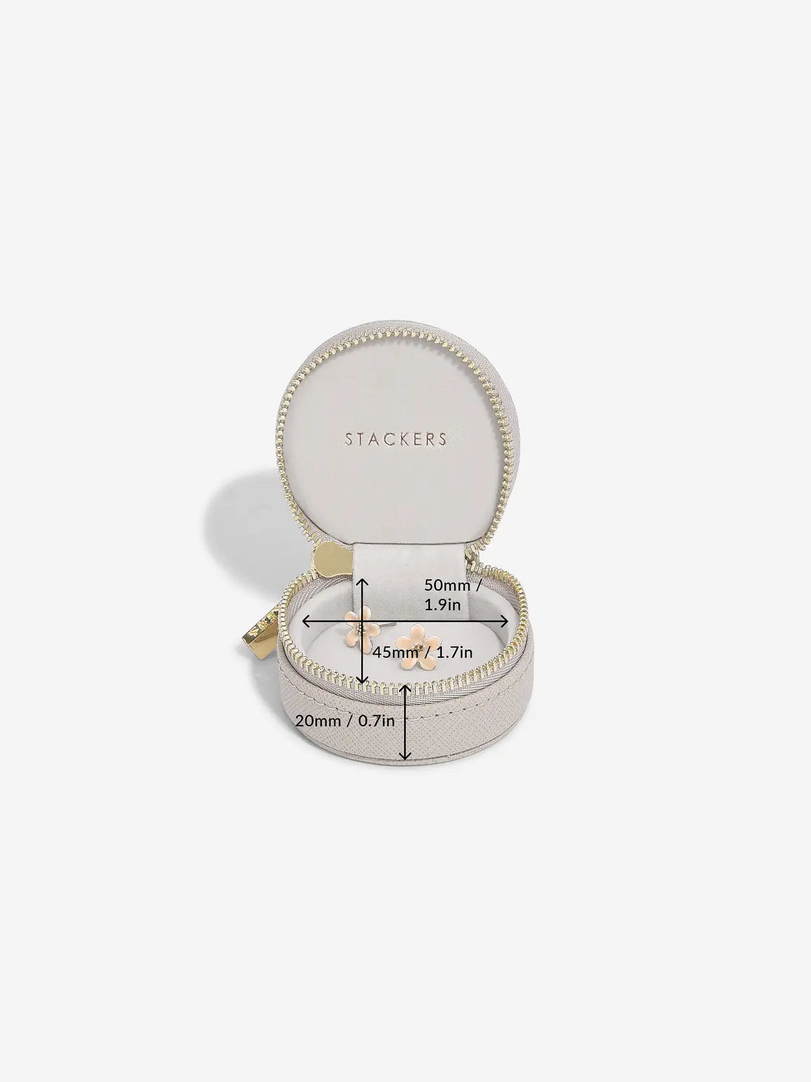 Stackers Oyster Reissieradendoosje Taupe