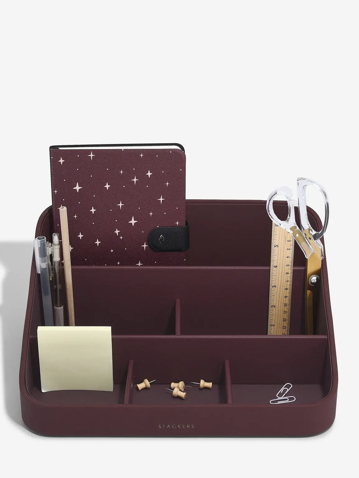 Stackers Bureau Organizer Granaatrood