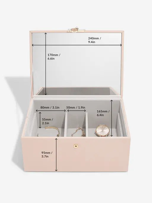Stackers Luxe Klassieke Juwelendoos Roze