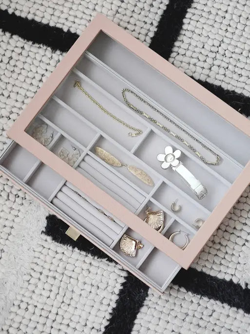 Stackers XL Rings & Bracelets Drawer Display Pink